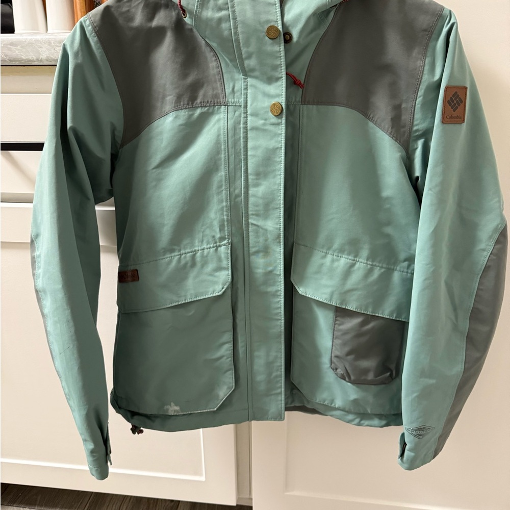 Columbia Two-Tone Rain Jacket